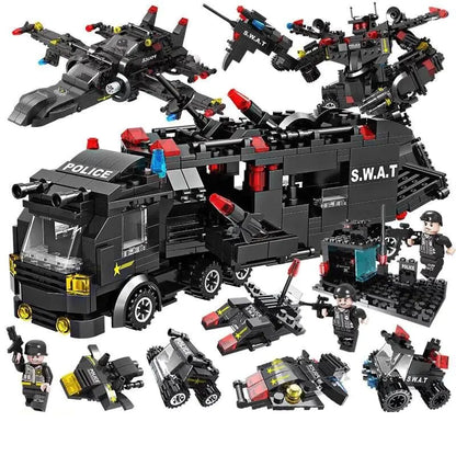 S.W.A.T Police Building Blocks Set for Kids