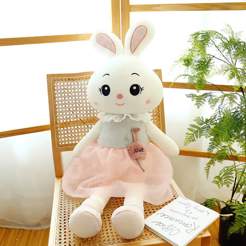 Charming Bunny Plushie for Kids' Rooms