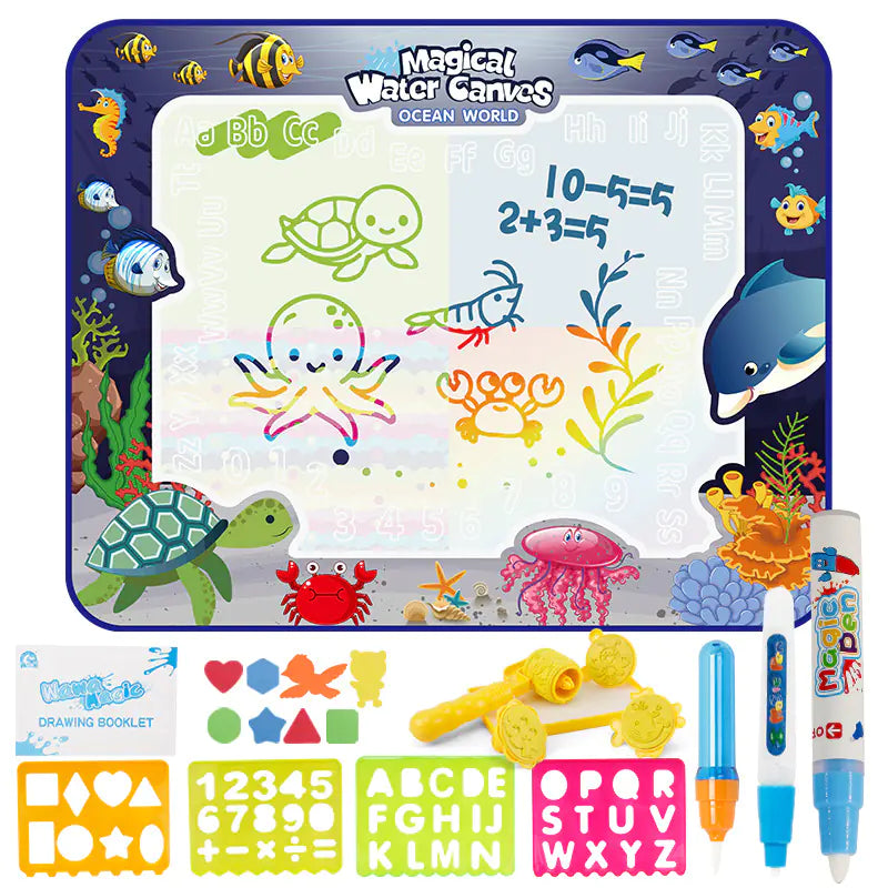 Kids' Magic Water Doodle Drawing Mat - Creative Play Toy