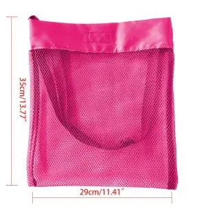 Mesh Beach Tote Bags | Colorful Lightweight Storage Bags