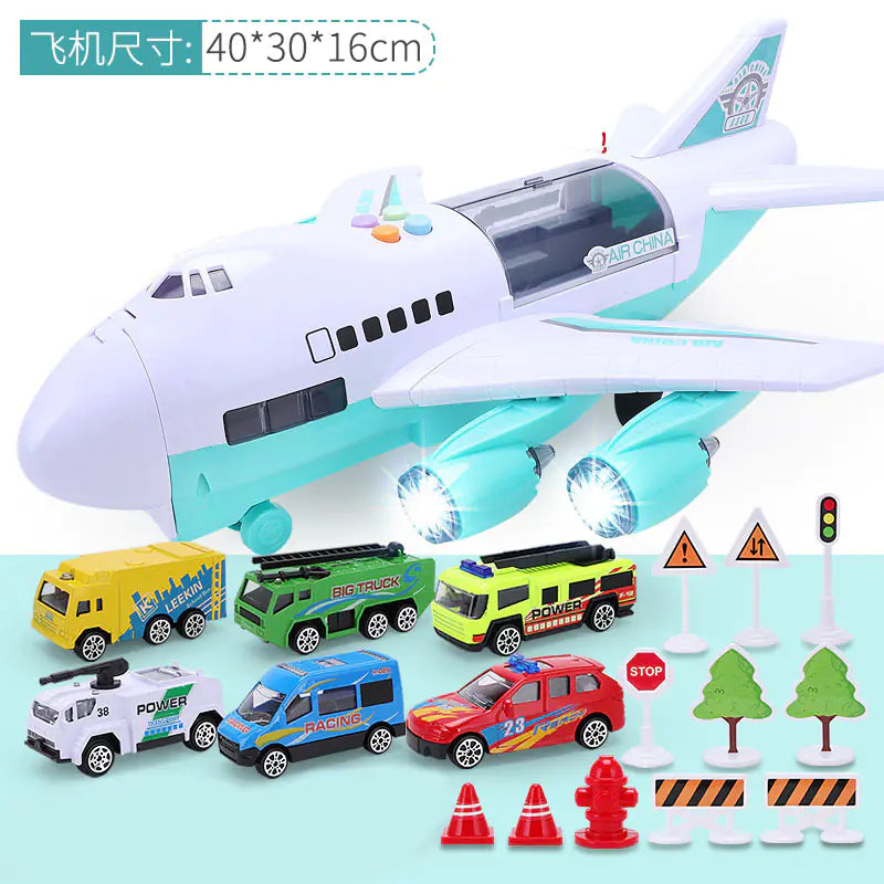 Kid-Safe Musical Jumbo Jet Toy