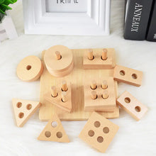 Creative Wooden Block Playset for Kids
