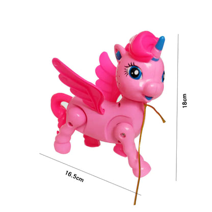 Light-Up Walking Unicorn Toy with Music & Wings