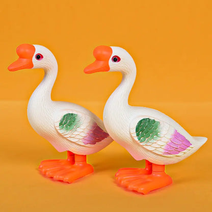 Bouncy Goose Wind-Up Toy - Lifelike Play