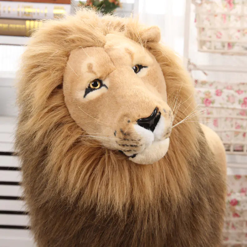 Cuddly Lion Plush Playmate for Kids