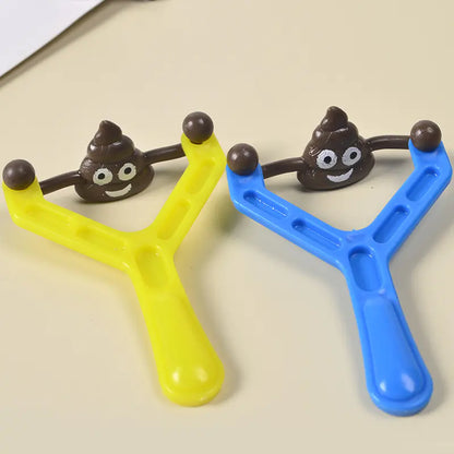 Funny Poop Slingshot Toy – Stretch & Launch Fun