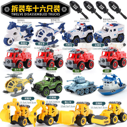 Kids Vehicle Toy Set
