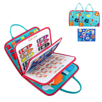 Kids' Felt Discovery Board - Fun Learning Toy