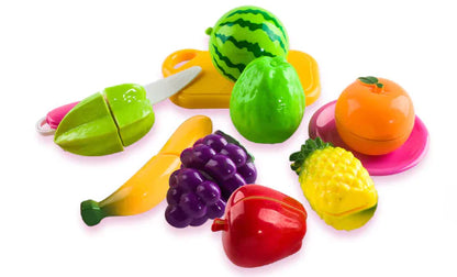 Playful Fruit Basket Toy Set