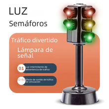 Mini Traffic Light Toy with Sound & Flashing Lights