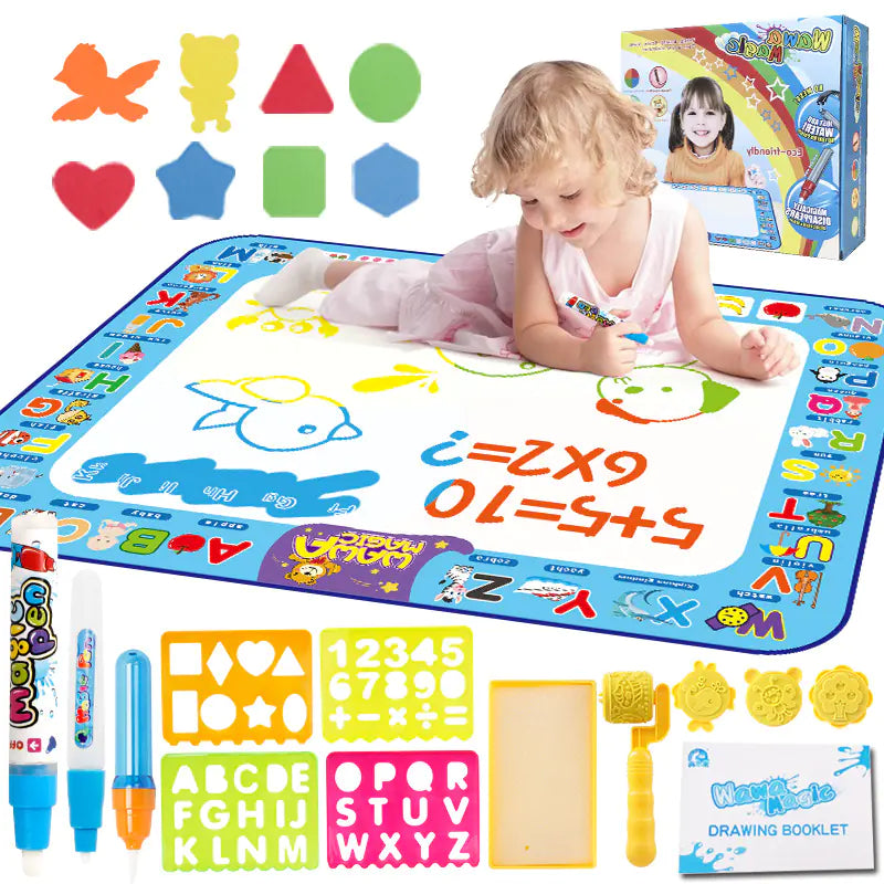 Kids' Magic Water Doodle Drawing Mat - Creative Play Toy