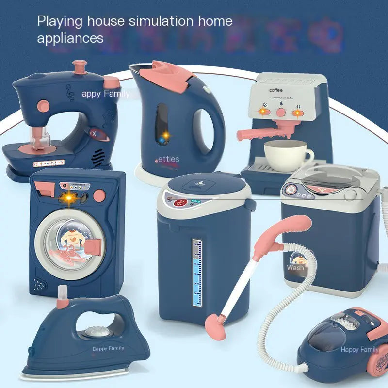 Kids Home Appliance Playset – Realistic Pretend Toys