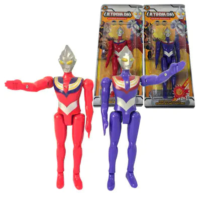 Ultraman Action Figures Set - Poseable Superhero Toys