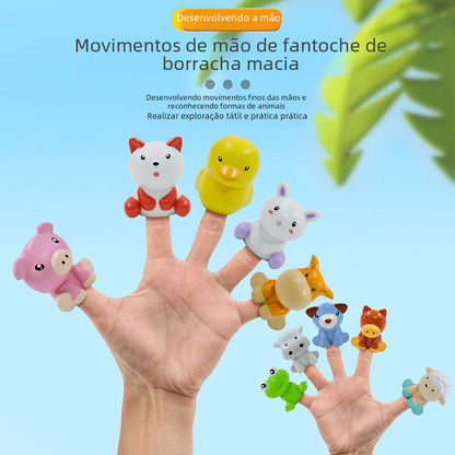 Colorful Counting Puppet Playset for Kids