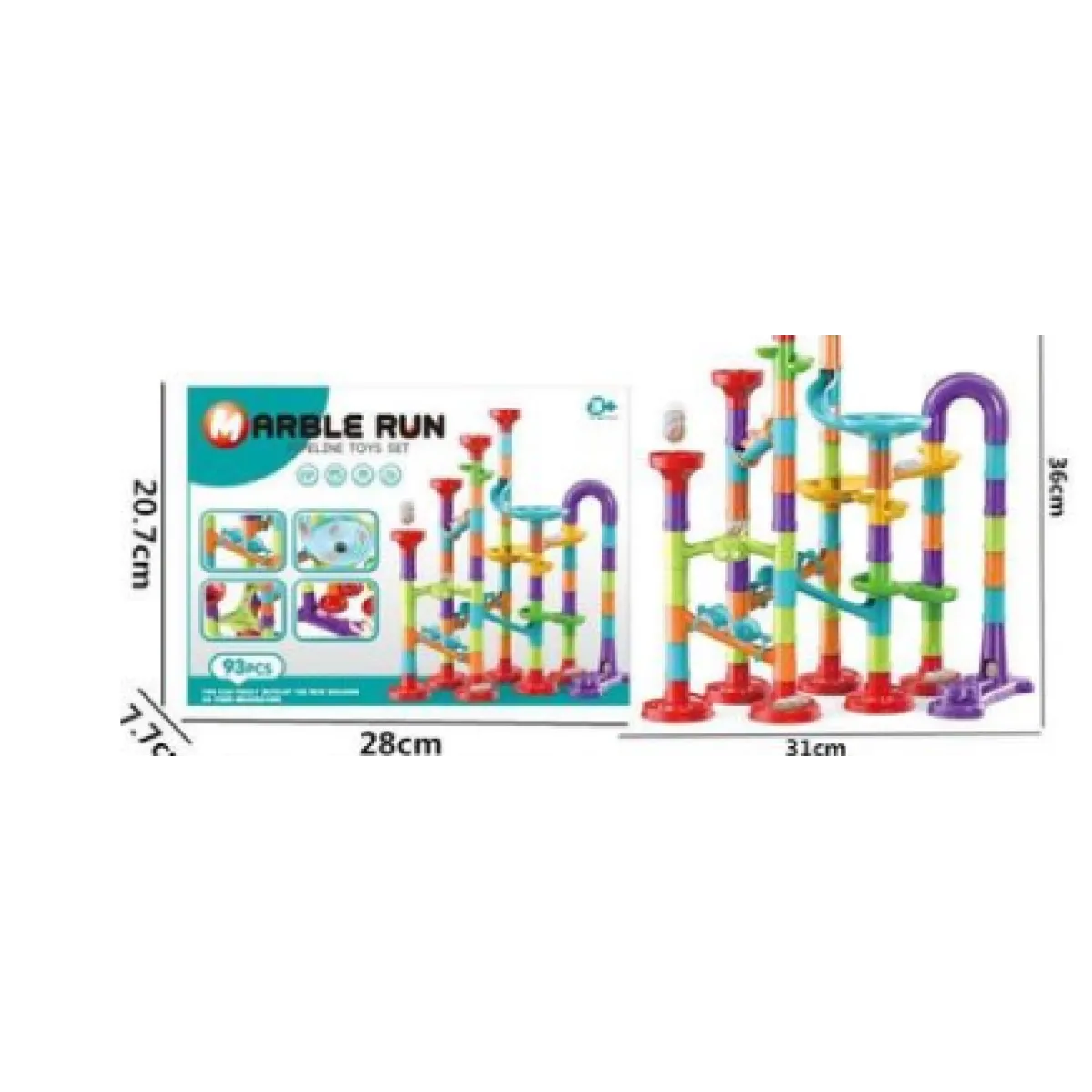 Creative 3D Puzzle Track Builder Toy for Kids