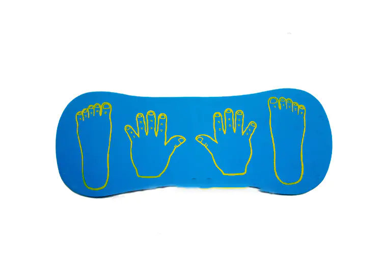 Kids Yoga Balance Mat – Hand & Foot Placement Guide