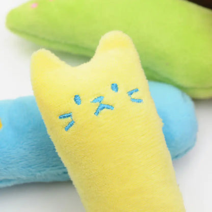 Feline Fun Chewable Plush Toy