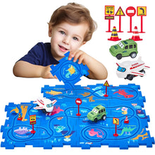 DinoDash Kids Race Track Set - Educational Toy for Kids