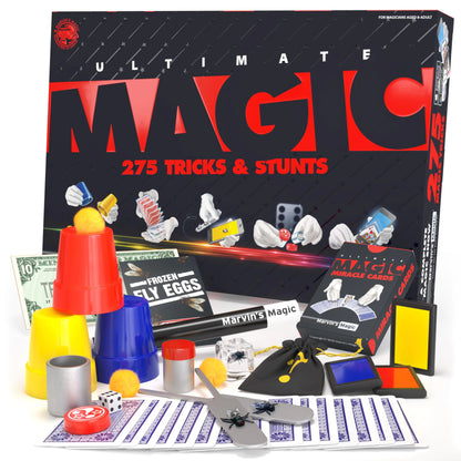 Marvin’s Ultimate Magic Set | 275 Tricks & Stunts Kit