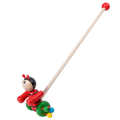 Toddler Walker Wooden Cart