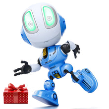 Sky-Blue Mini Voice Robot - Interactive Toys for All Ages