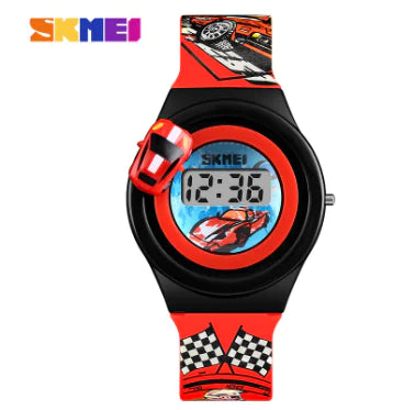 Kids' Racing Car Digital Watch for Kids