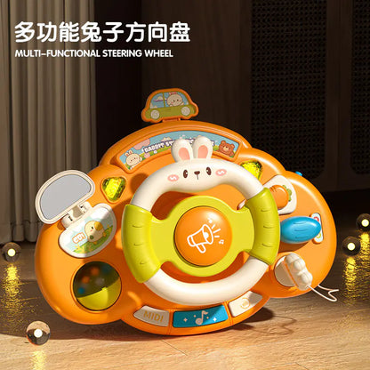 Kids Steering Wheel Toy | Lights, Sounds & Driving Fun