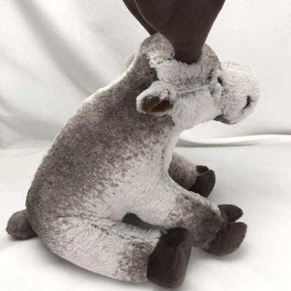 Cuddly Sitting Deer Plushie for Kids