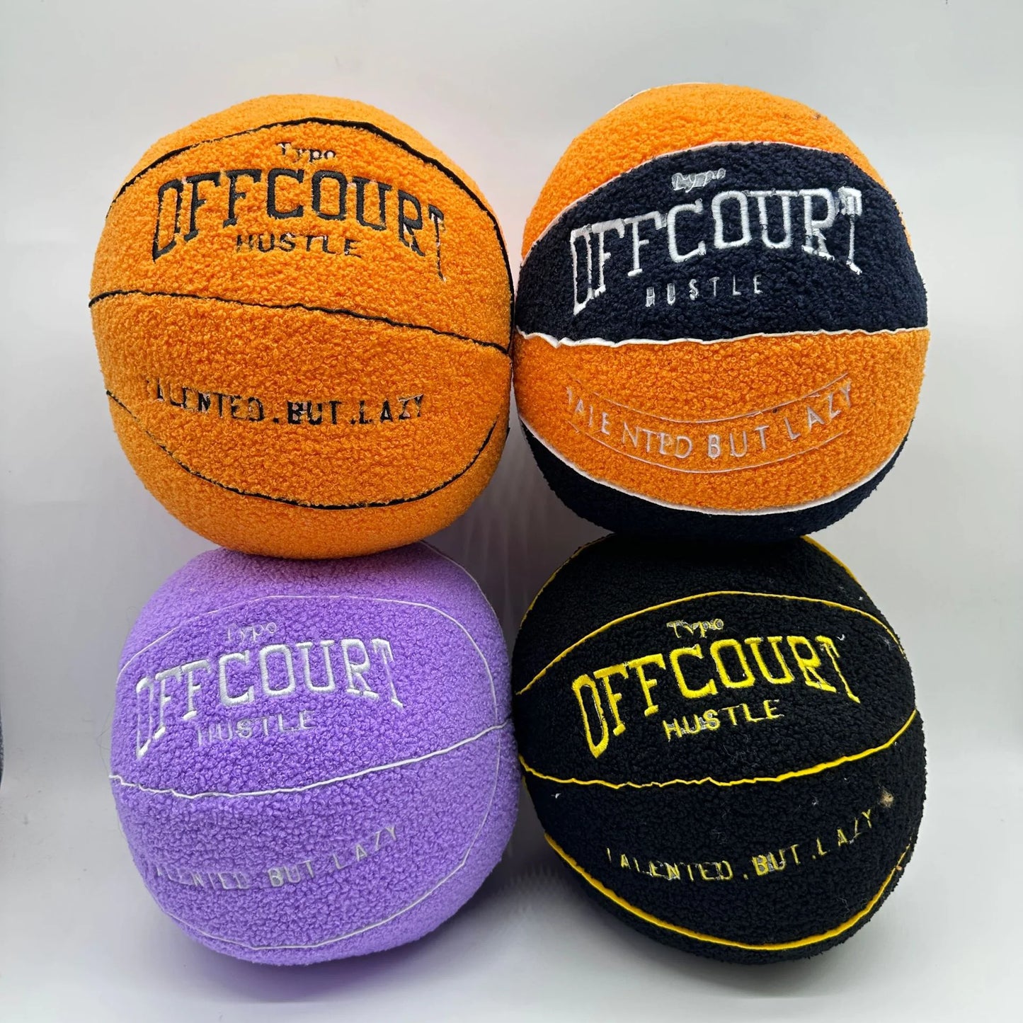 Fleece Basketballs – Stylish & Soft Indoor Play Balls