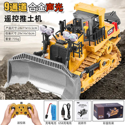 Mega RC Excavator Toy – Realistic Alloy Digger