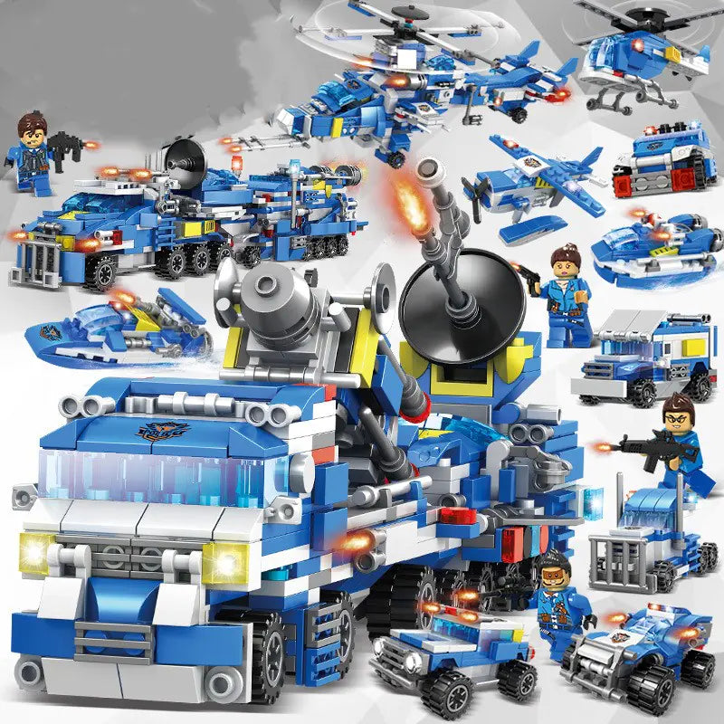 S.W.A.T Police Building Blocks Set for Kids