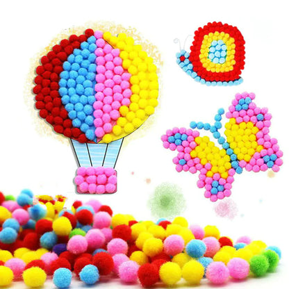 Plush Ball Art Kit