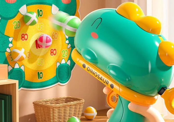 Dino Target Ball Blaster for Kids