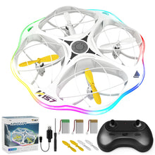 LED Hover Drone with Remote – 360° Flip & 3 Batteries