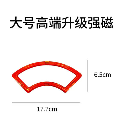 Colorful Magnetic Tiles Building Set for Kids