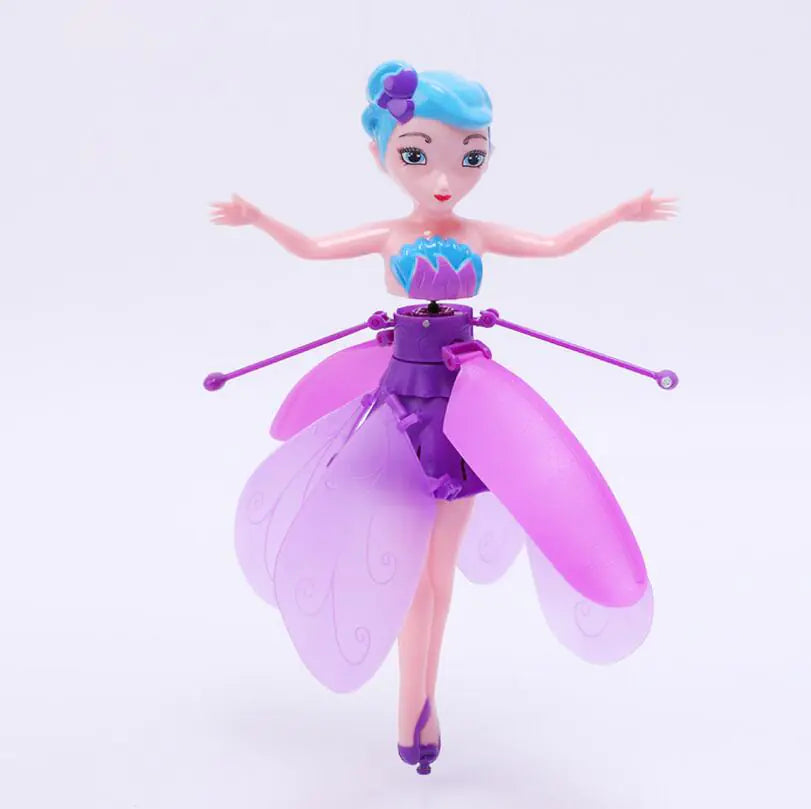 Flying Fairy Doll Toy – Magical Spin & Light Wings