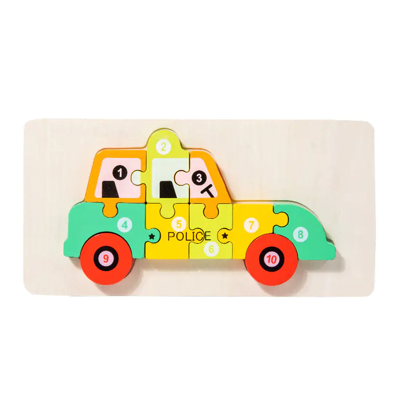Kids' Learning Wooden Puzzle Sets