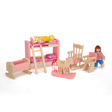 Creative Kids' Wooden Bunk Bed Playset