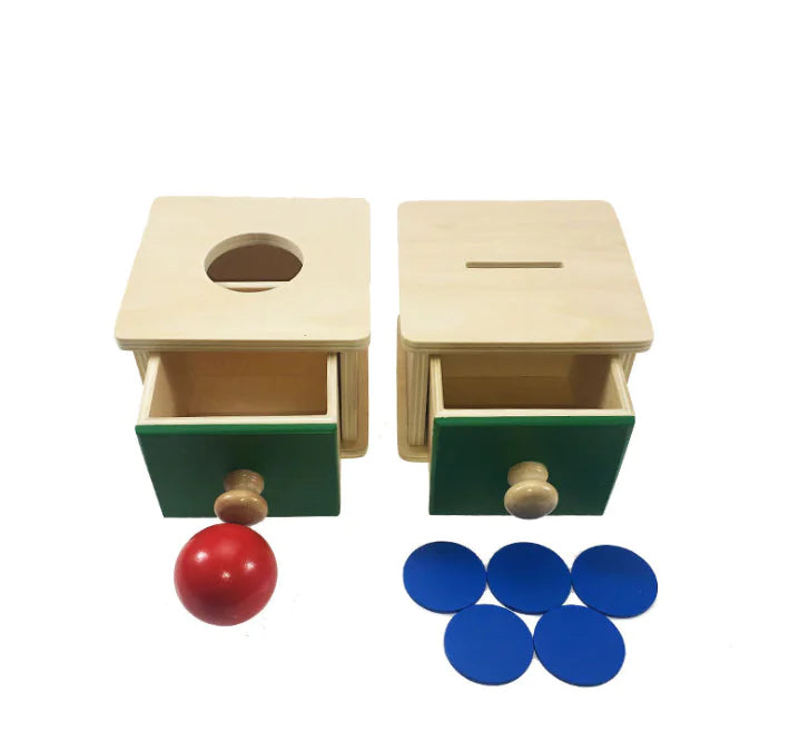 Montessori Magic Ball and Coin Box