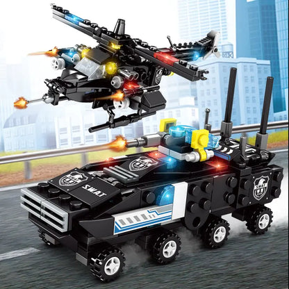 S.W.A.T Police Building Blocks Set for Kids