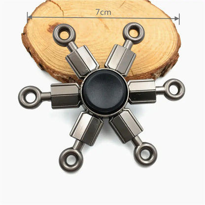 Metal Gear Spinner Toy – Smooth & Durable Spin