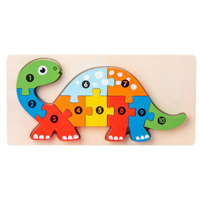 Kids' Learning Wooden Puzzle Sets