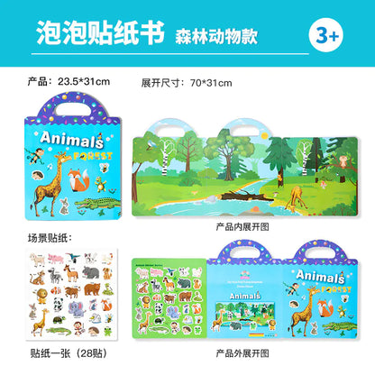 Global Jelly Sticker Quiet Books