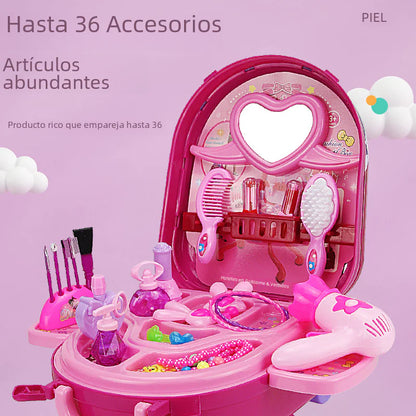 Global Travel Dollhouse Kit with Vanity