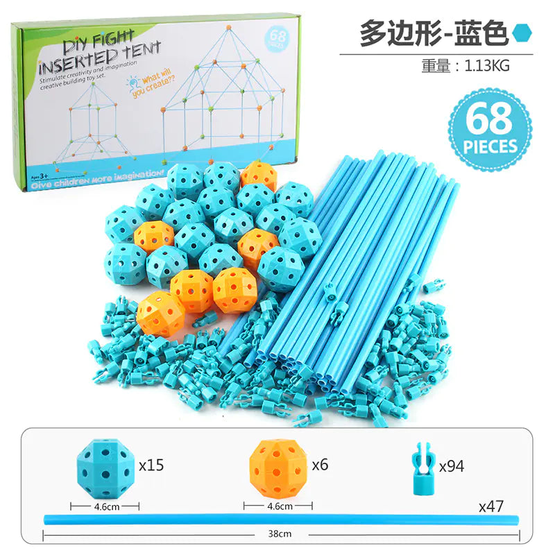 Creative Castle Building Play Tent