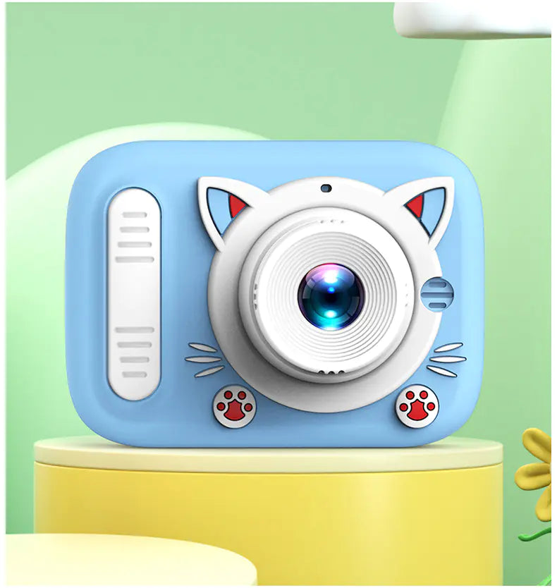 Kids Digital Camera with Video & Cute Cat Design