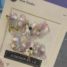 Space Explorer Nail Art Stickers
