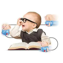Smart Pig Robot Toy – Light, Music & Line Follow Fun