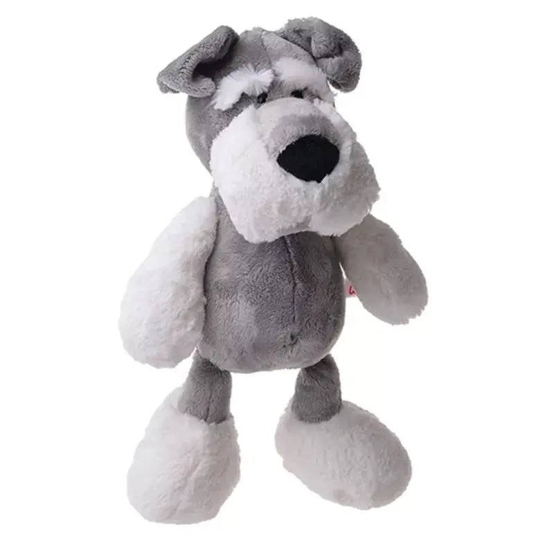 Cuddly Schnauzer Plush Pal for Kids