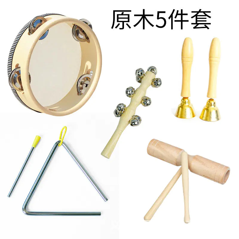 Wooden Musical Instruments Set for Kids